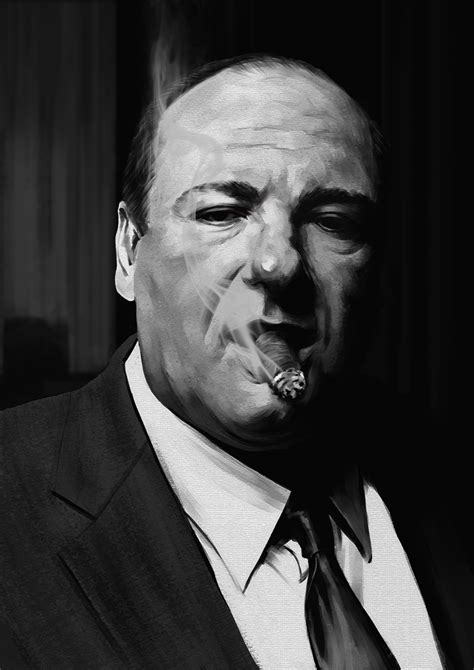 poster tony soprano|the sopranos poster.